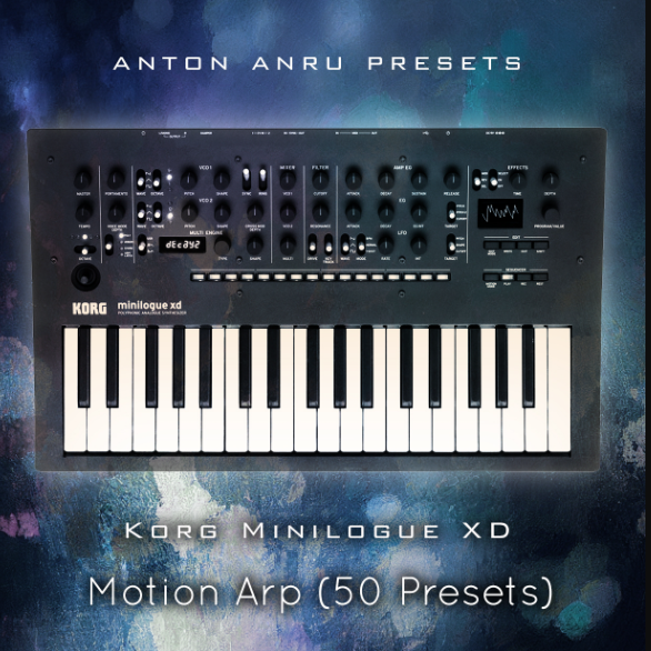 Korg Minilogue XD Motion Arp by Anton Anru