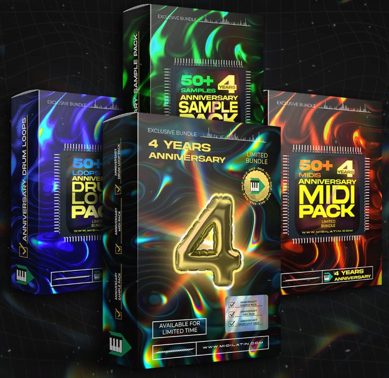 MidiLatino 4 YEARS ANNIVERSARY Bundle