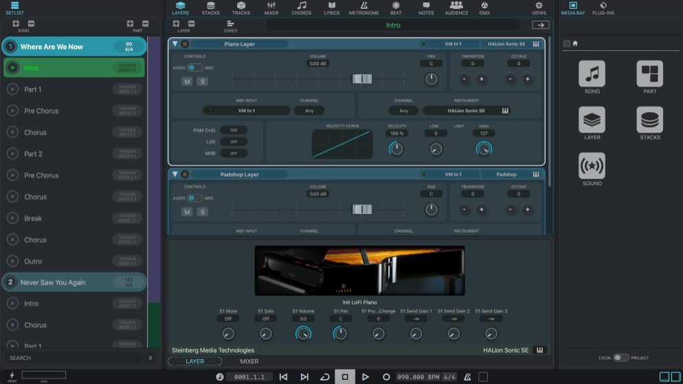 Steinberg VST Live Pro v1.3.10