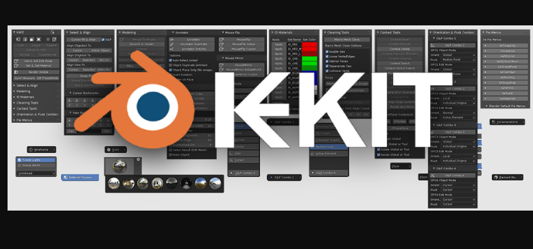 keKit Pro v3.25 for Blender