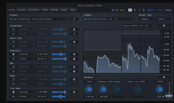 APU Software Loudness Limiter v3.0.0