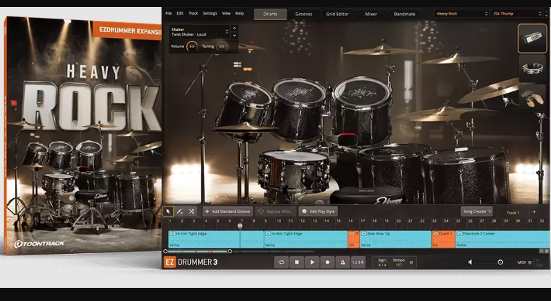 Toontrack Heavy Rock EZX (SOUNDBANK)