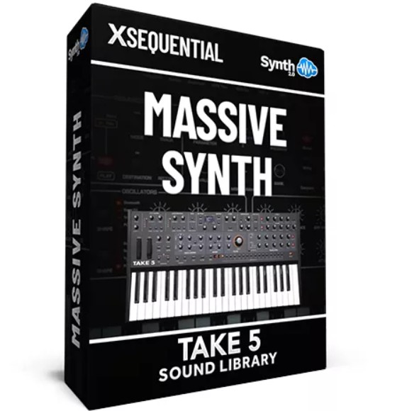 Synthonia LDX174 - Massive Synth - Sequential Take 5 ( 66 sounds )