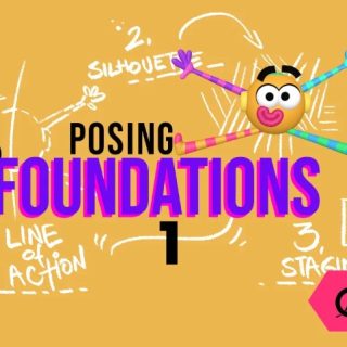 Animawarriors – Posing Foundations 01 – Line of action, Silhouette & Staging