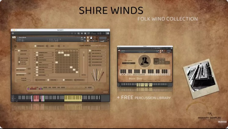 Insanity Samples Shire Winds v1.5.0 KONTAKT