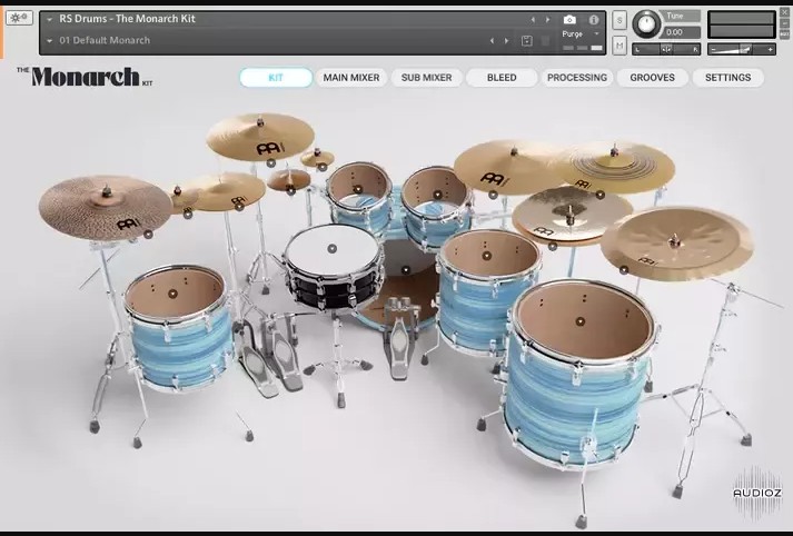 RS Drums The Monarch Kit KONTAKT