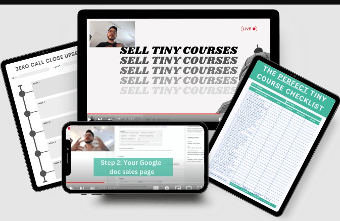 Turn Your Expertise Into A PRE-SOLD (TINY COURSE) to GET SALES WHILE YOU SLEEP