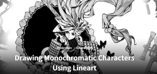 Coloso – Drawing Monochromatic Characters Using Lineart