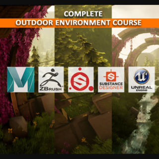 Gumroad – 3dex – How to Make a Stylized Outdoor Environment from Start to Finish