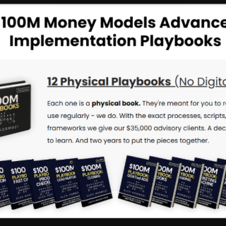 Alex Hormozi $100M® Money Models Book Bundle + All playbooks