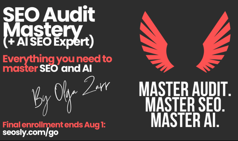 SEO Audit Mastery – SEO Course By Olga Zarr