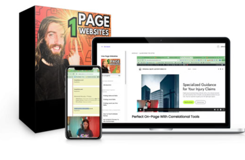 SEO Jesus – One Page Website