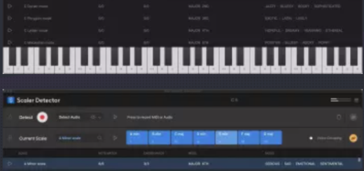 Scaler Music Scaler Detector