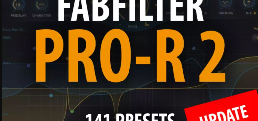 Andi Vax FabFilter PRO-R 2 - 141 Presets FABFILTER PRO-R 2 PRESETS