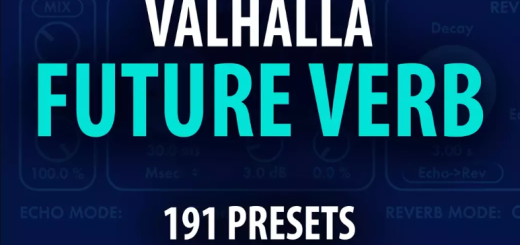 Andi Vax Valhalla Future Verb - 191 Presets VALHALLA FUTURE VERB PRESETS