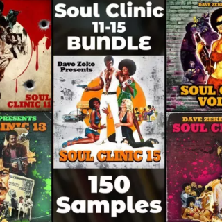 Dave Zeke Soul Clinic Volumes 11-15 BUNDLE (150 Prechopped Samples)