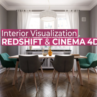 MographPlus – Introduction to Interior Visualization with Redshift and Cinema 4d