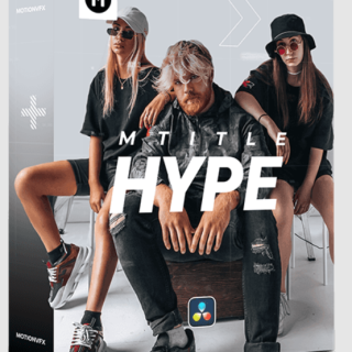 MotionVFX – mTitle Hype DVR