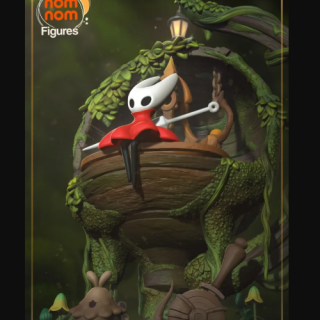 Nomnom Figures – Hornet from Hollow Knight – 3D Print Model STL