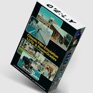 Overlayfx – Classic Film Emulation LUTs and PowerGrades Pack