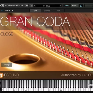 PSound Grand Coda for UVI Workstation (incl. R2RUVI file)