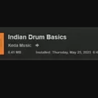 Steinberg Indian Drum Basics