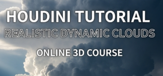 VFX Grace – Houdini Tutorial | Realistic Dynamic Clouds