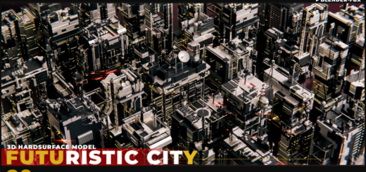20 SCI-FI BUILDING FUTURISTIC CITY VOL 01
