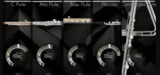 Acousticsamples VWinds Flutes for UVI Workstation