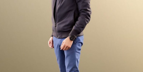 Casual Man Taking Step 3D Model