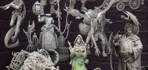 Great Grimoire – Merchants of the Dark Alley – 3D Print Model