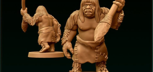 Lost Heresy Miniatures – Cave Cannibals – 3D Print Model STL