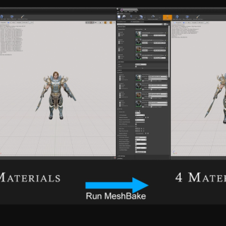 Mesh Bake v1.6 (4.26) for Unreal Engine