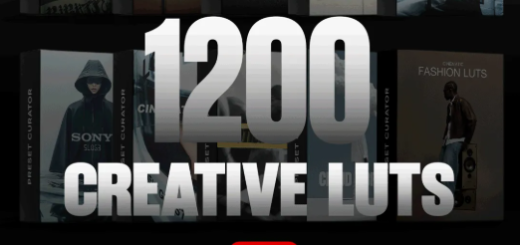 Presetcurator – 1200+ Creative Cinematic LUTs Master Bundle