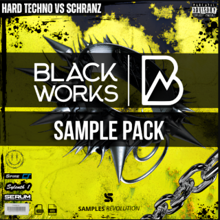 Samples Revolution BLACKWORKS Hard Techno & Shranz Sample Pack FULL BUNDLE