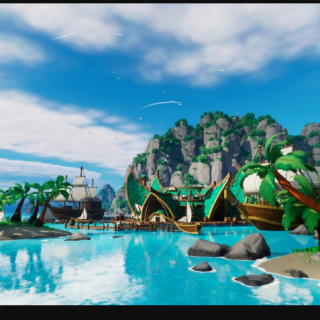 Stylized Tropical Beach Environment (5.0 – 5.7)