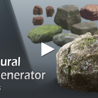 CGCircuit – Procedural Rocks in Houdini using VOPs