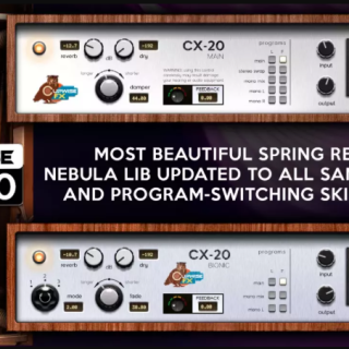 Cupwise CX20 Spring Reverb Nebula Library