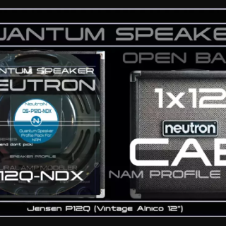 Neutron Studios NDX Quantum Speaker pack QS-P12Q-NDX NAM Profiles