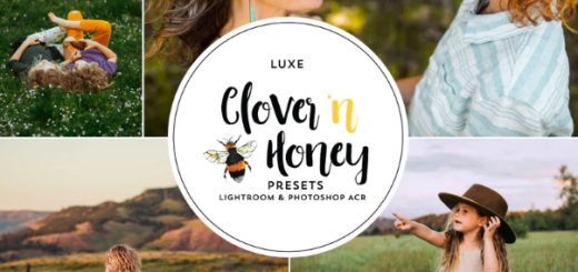 The Luxe Lens – Clover n’ Honey Spring & Summer Lightroom Presets – Desktop & Mobile